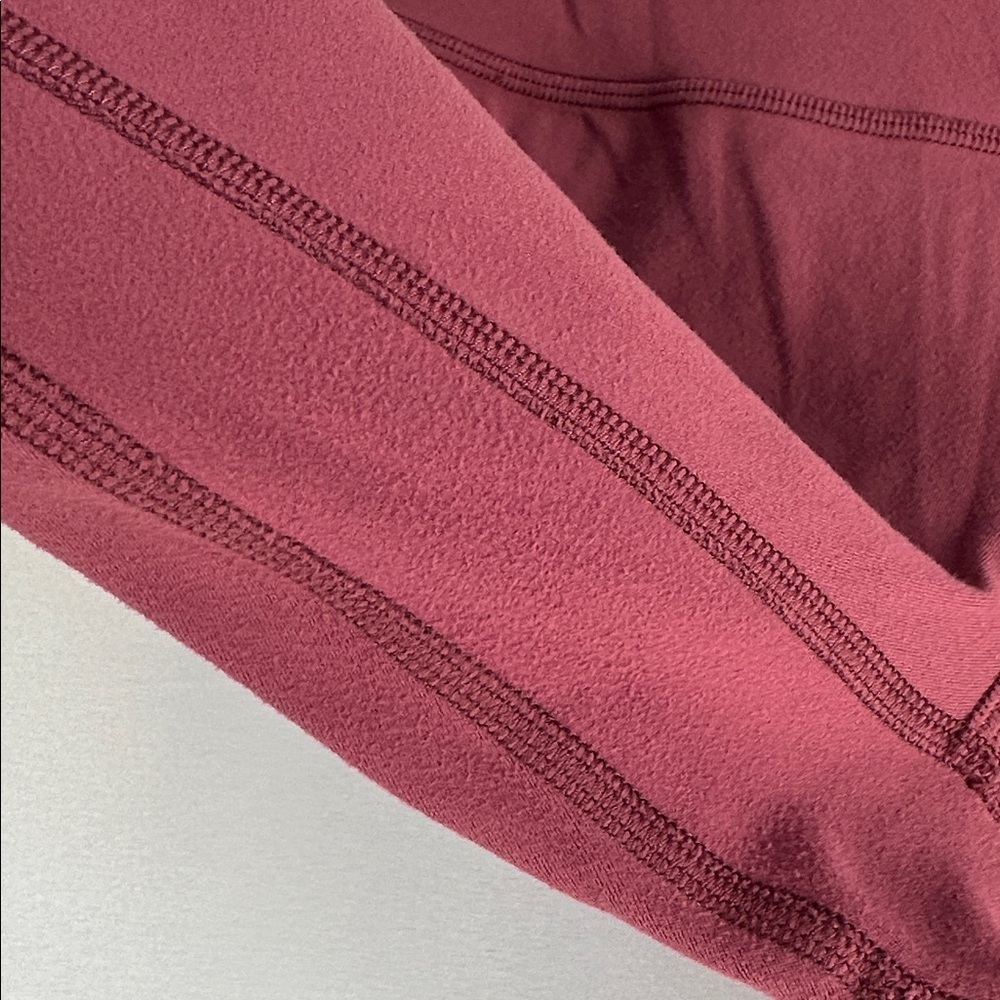 Lululemon Align Pant II *25" High-Rise Misty Merlot Nulu Cropped Leggings Size 4 - Picture 8 of 16